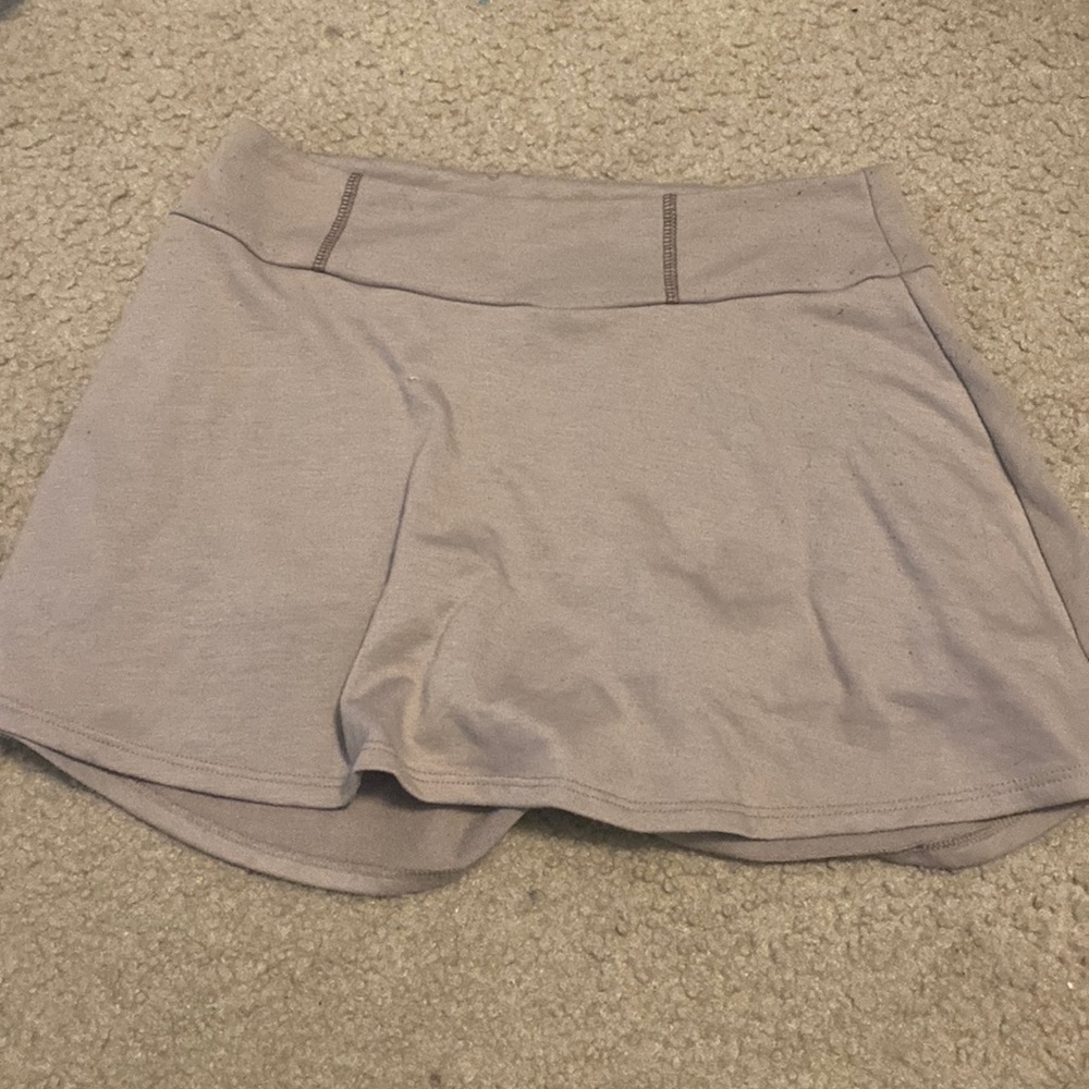tan skirt
